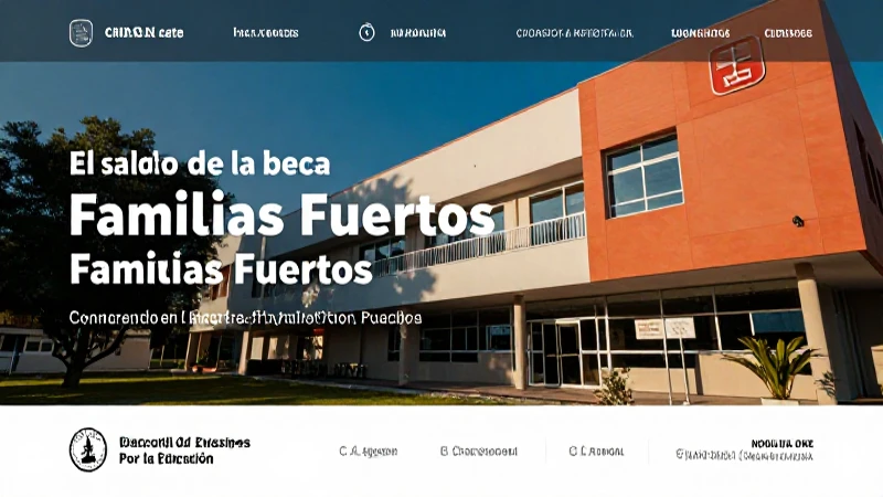 Requisitos para la beca Familias Fuertes