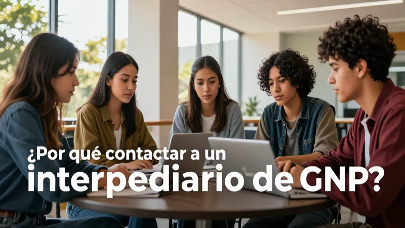 Estudiantes y contacto con intermediarios GNP