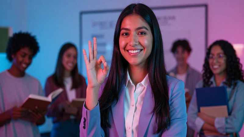 Estudiante mexicano exitoso en entorno moderno