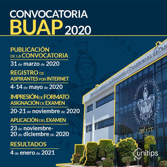 Convocatoria 2020: Conoce las oportunidades en la BUAP