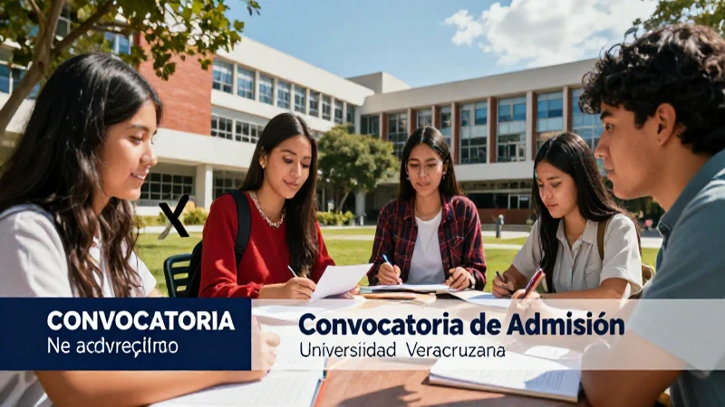 Programas y admisiones de la Universidad Veracruzana