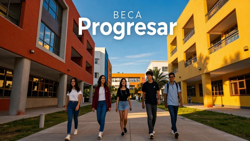 Proceso de inscripción a la beca Progresar
