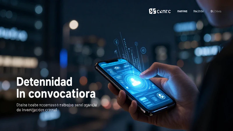 Usa redes para hallar vacantes de investigación criminal