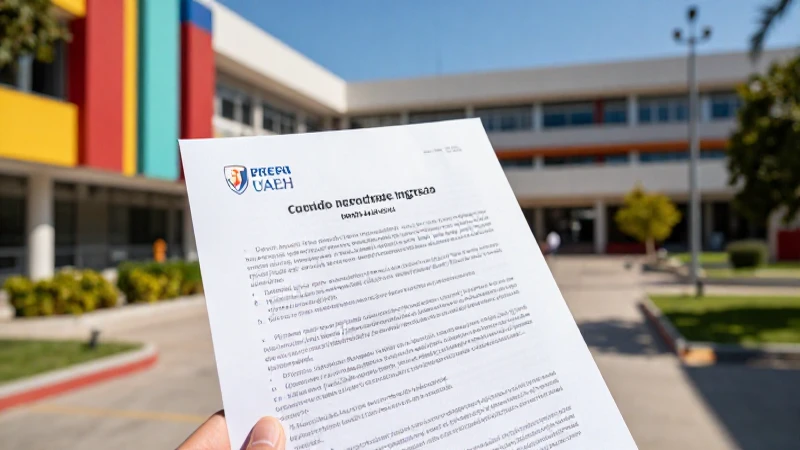 Documentos necesarios para el ingreso a Prepa 1 UAEH