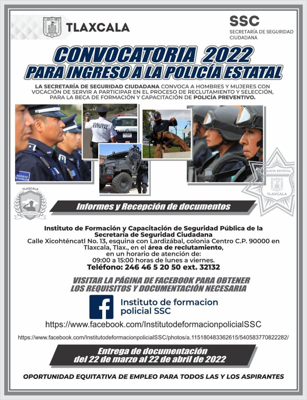 Convocatoria de policía estatal: únete a las fuerzas del orden