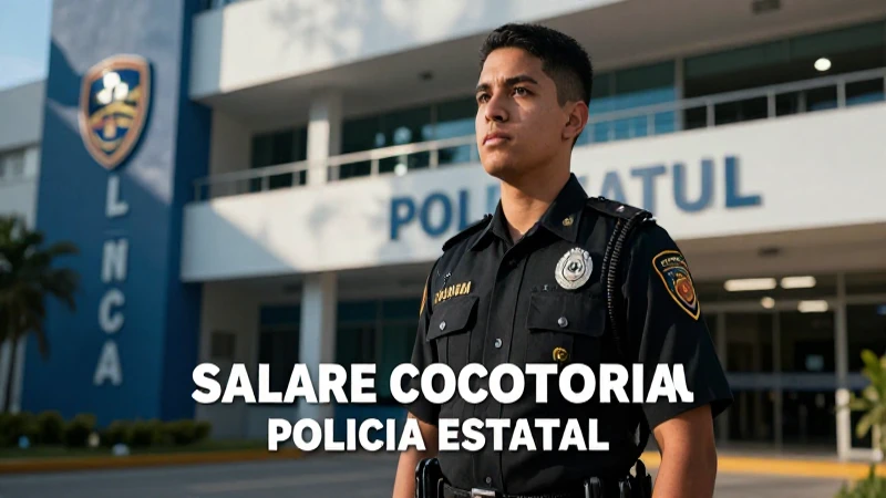 Salario y beneficios para policía estatal