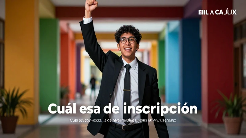Conoce la convocatoria de inscripción de la UAEM