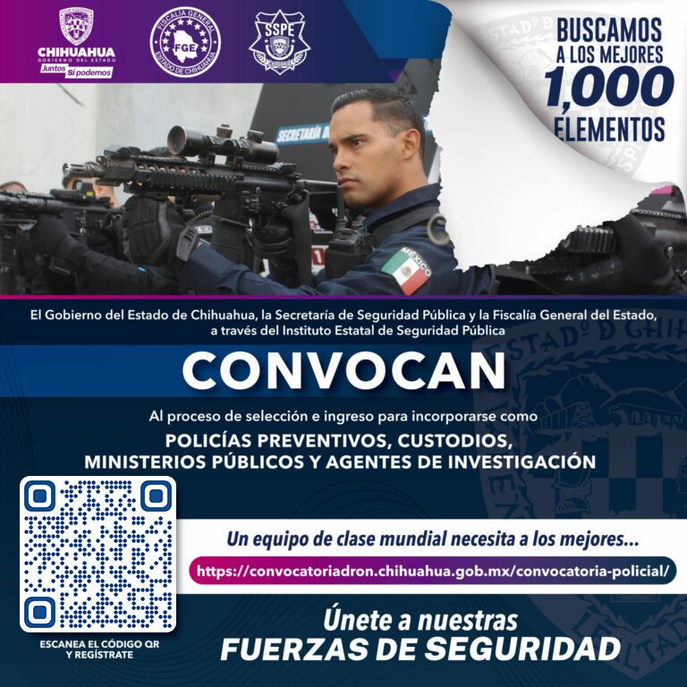 Convocatoria Fiscalía Chihuahua: ¿Cuándo y dónde inscribirse?
