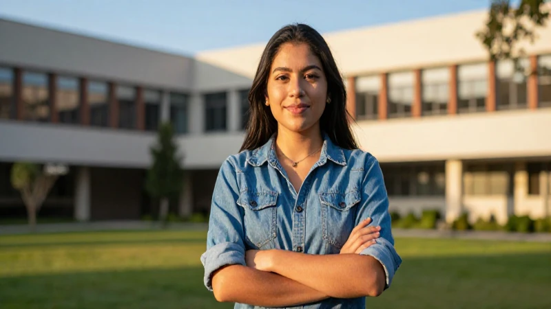 Estudiante mexicano soñador inspira éxito y futuro