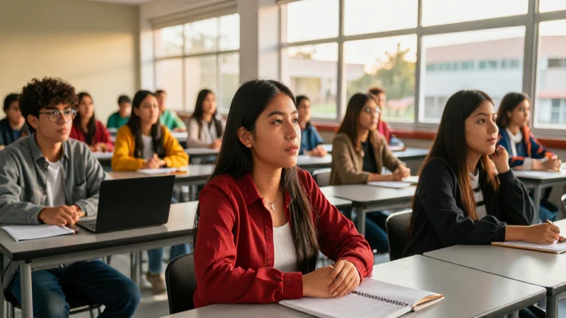 Estudiantes mexicanos logran éxito en un ambiente moderno