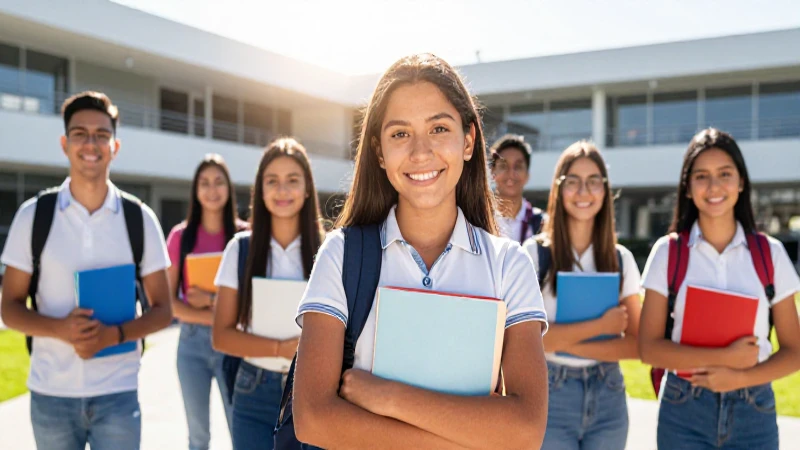 Estudiantes mexicanos son el foco de su logro académico