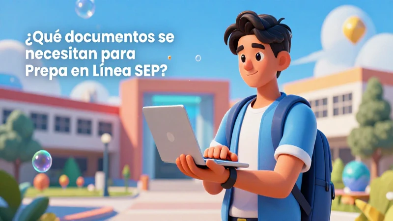 Ilustración para blog: inscripción y convocatorias Prepa SEP