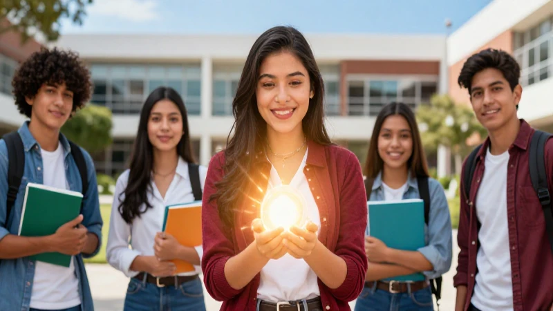 Oportunidades brillantes para estudiantes mexicanos