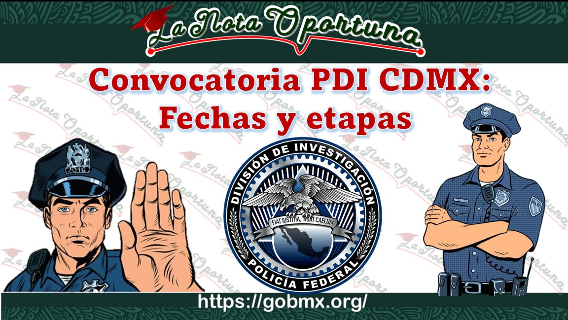 Convocatoria SSC CDMX: ¡Conoce la fecha y no te la pierdas!