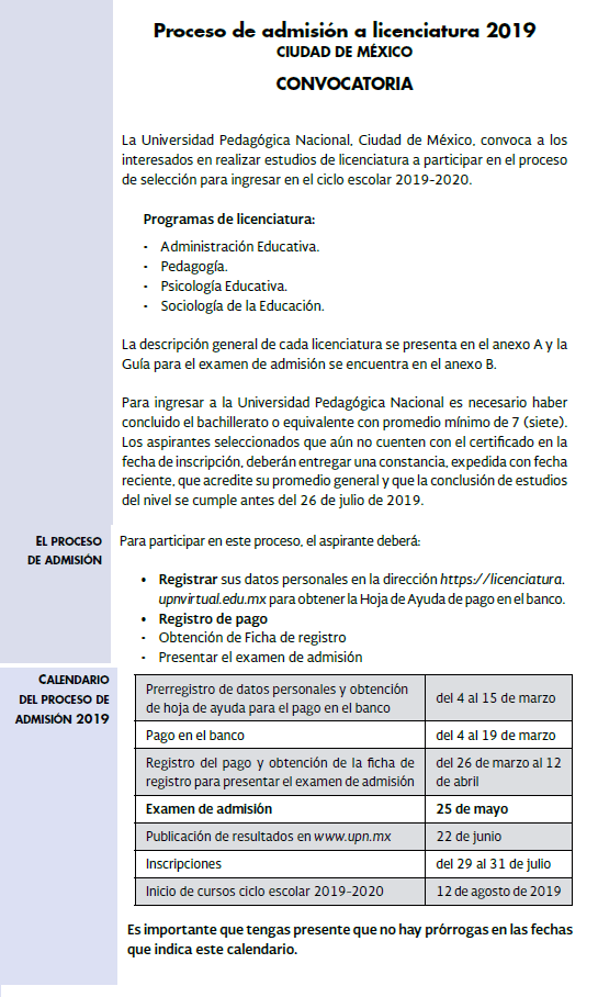 Convocatoria Universidad Ciudad de México: Apertura y Participación