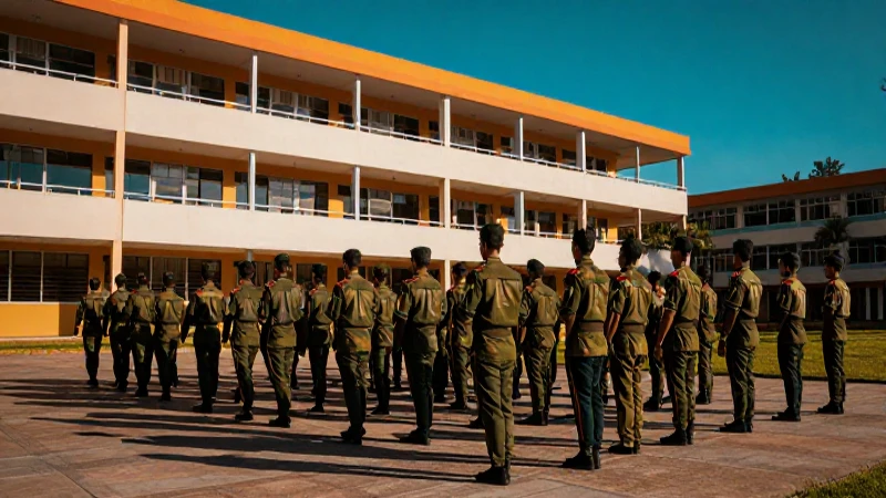Fechas e ingreso al colegio militar