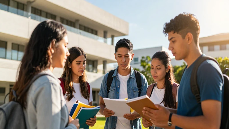 Estudiantes mexicanos colaboran en campus moderno