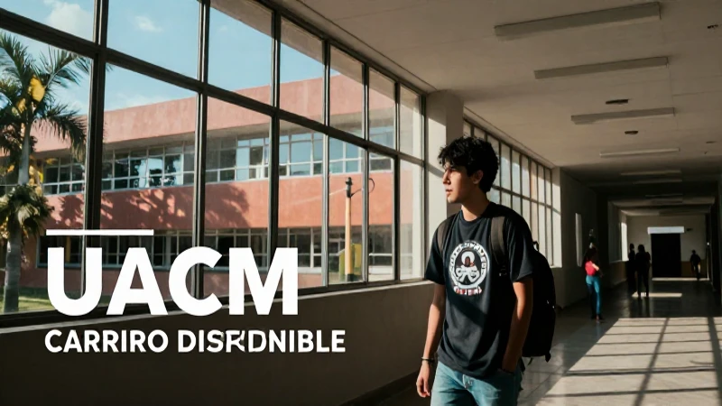 Carreras y convocatorias disponibles en UACM