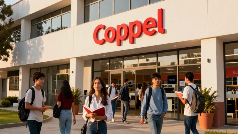 Coppel permite pagar con becas
