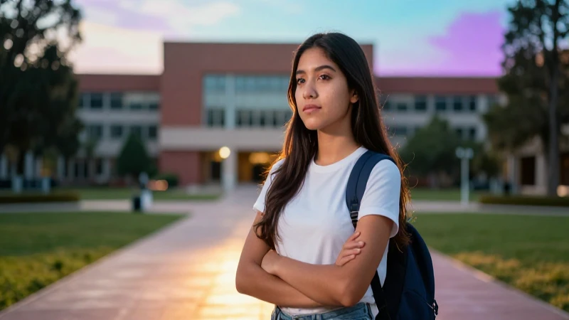 Estudiante mexicano confía en un camino brillante universitario