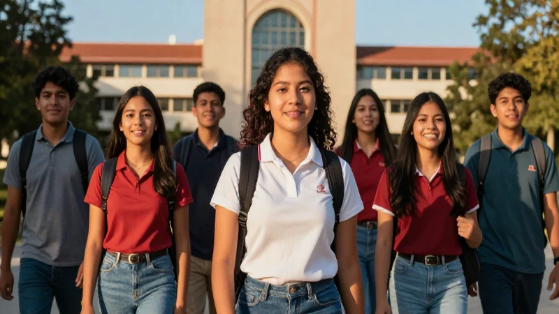 Estudiantes mexicanos en su entorno académico