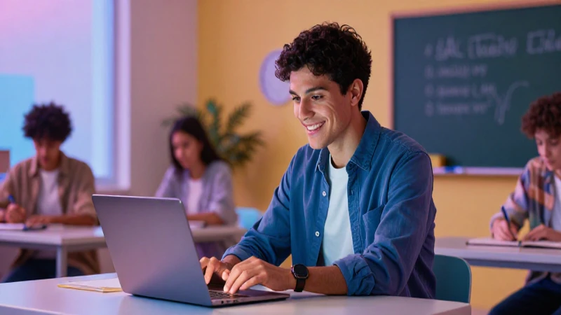 Tutor profesional, estilo moderno y dinámico
