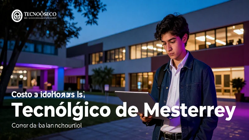 Costos de preparatoria en Tec de Monterrey