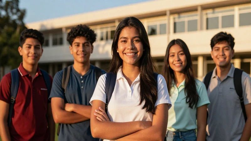 Cuáles son los costos de la prepa en La Salle 2 Retrato vibrante de estudiante mexicana exitosa
