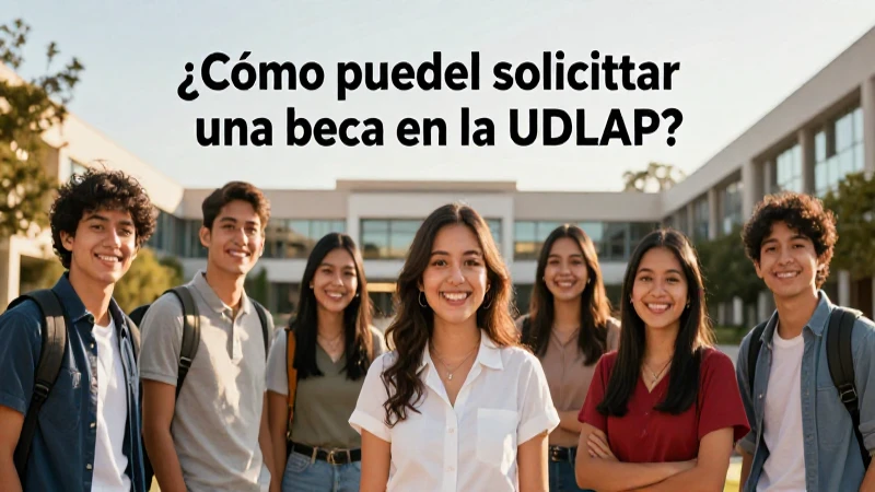 Imagen profesional sobre becas y costos de la UDLAP