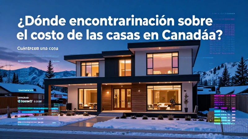 Precio de casas en Canadá