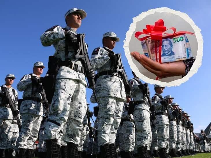 cual es el monto del aguinaldo de la guardia nacional en
