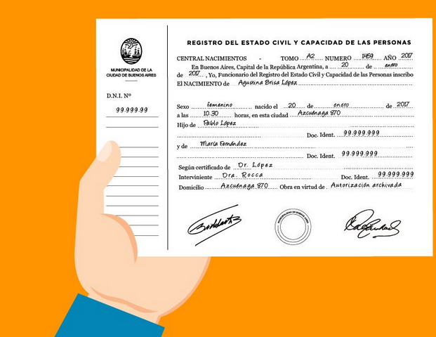 cual es la importancia y utilidad del acta de nacimiento