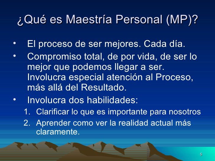 ¿Cuál es la maestría más desafiante en la actualidad?