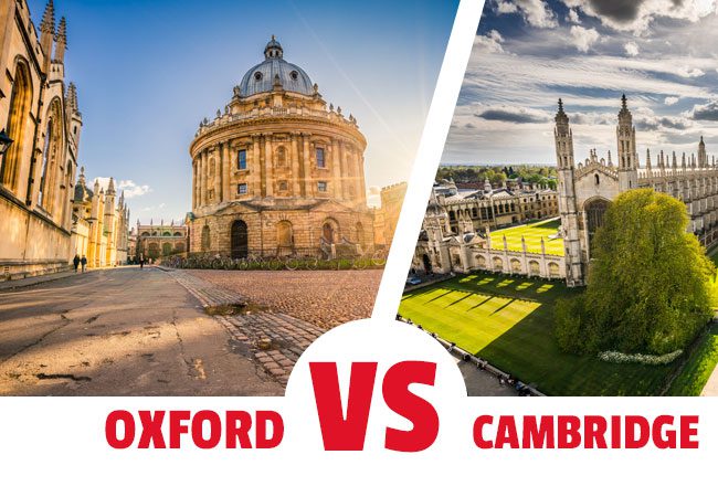 ¿Cuál es la mejor opción para estudiar: Cambridge o Oxford?