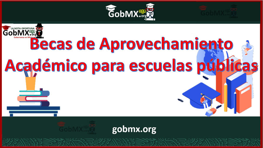 cuales son las becas de aprovechamiento academico para escuelas publicas