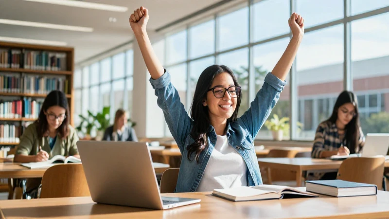 Estudiante mexicano triunfa en biblioteca iluminada