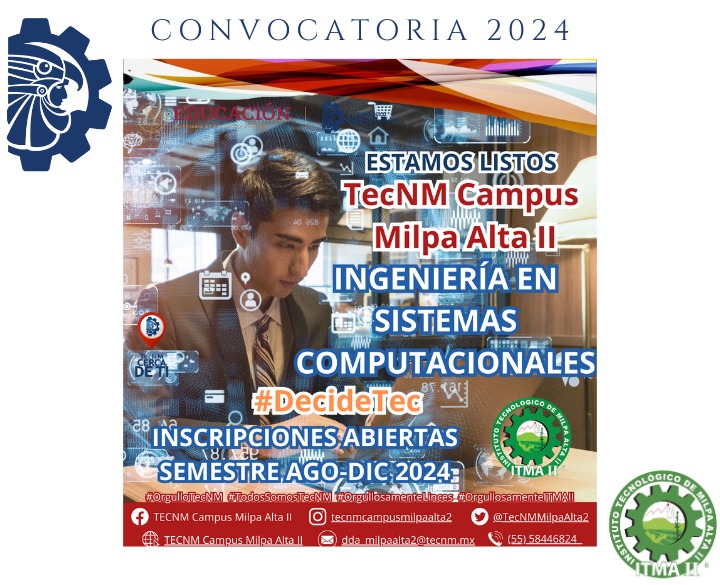 Carreras DISPONIBLES en el Instituto Tecnológico de MILPA ALTA
