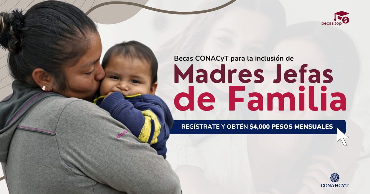 cuales son los programas de apoyo a madres solteras ofrecidos por el conacyt