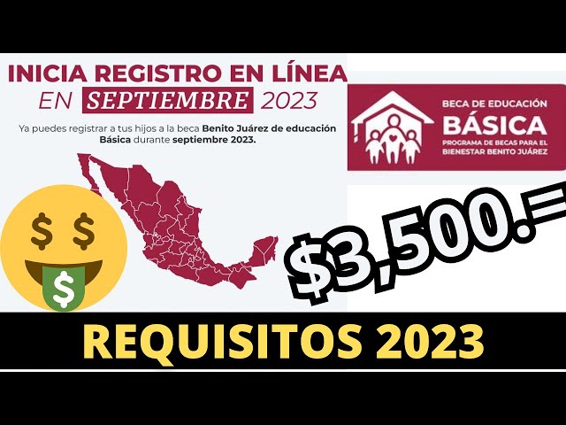 cuales son los requisitos para solicitar las becas benito juarez en preescolar