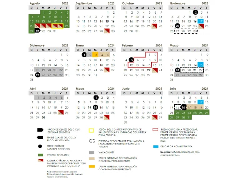 cuando empieza el ciclo escolar en argentina