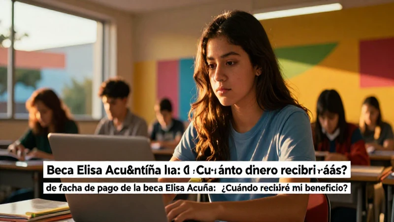 Cuánto dinero otorga la Beca Elisa Acuña