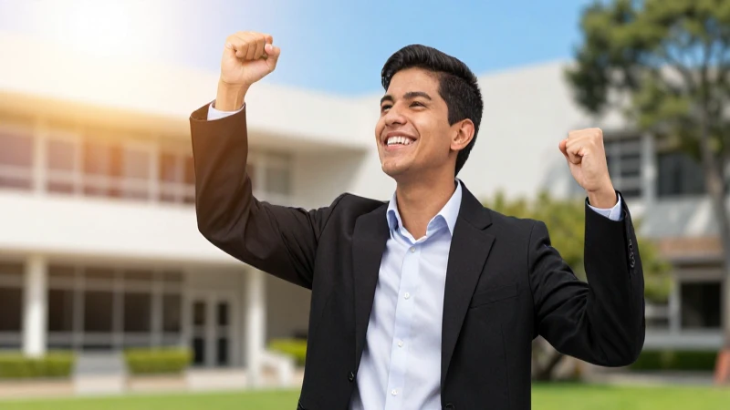 Joven mexicano triunfa con éxito académico