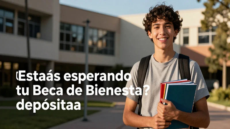 Descubre cuándo recibirás tu Beca de Bienestar