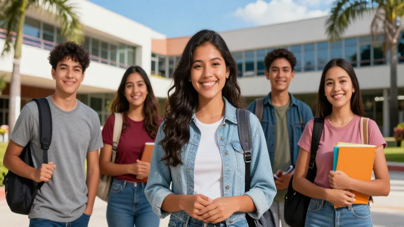 Estudiantes mexicanos son el foco de la ilustración