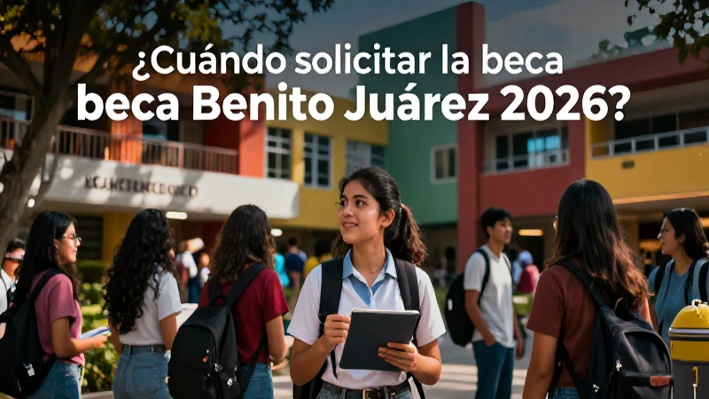 Aprende a obtener la beca Benito Juárez 2026