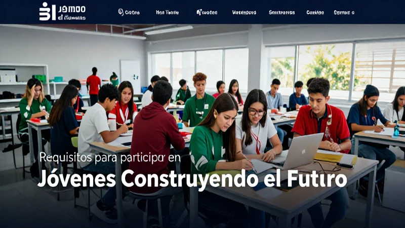 Requisitos para Jóvenes Construyendo el Futuro