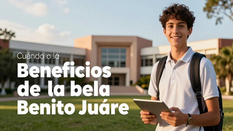 Becas Benito Juárez apoyan estudios universitarios en México