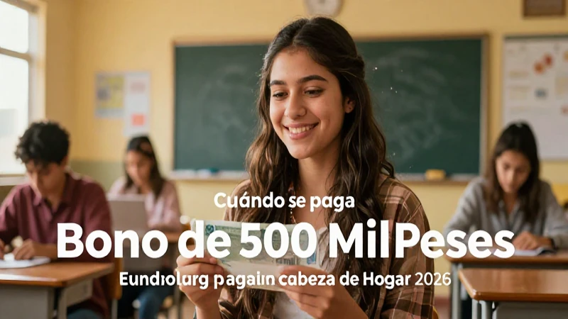 Fecha de pago bono madres 500 mil