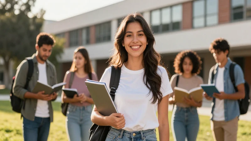 Estudiante mexicana triunfa en el campus