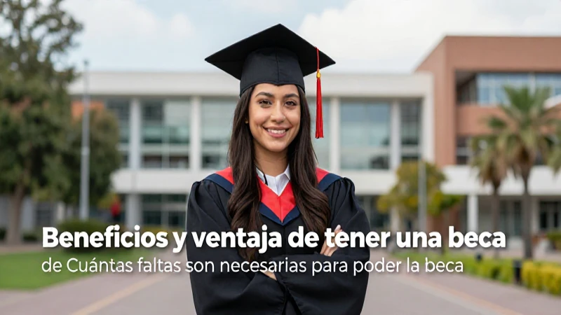 Becas: faltas y riesgo de pérdida